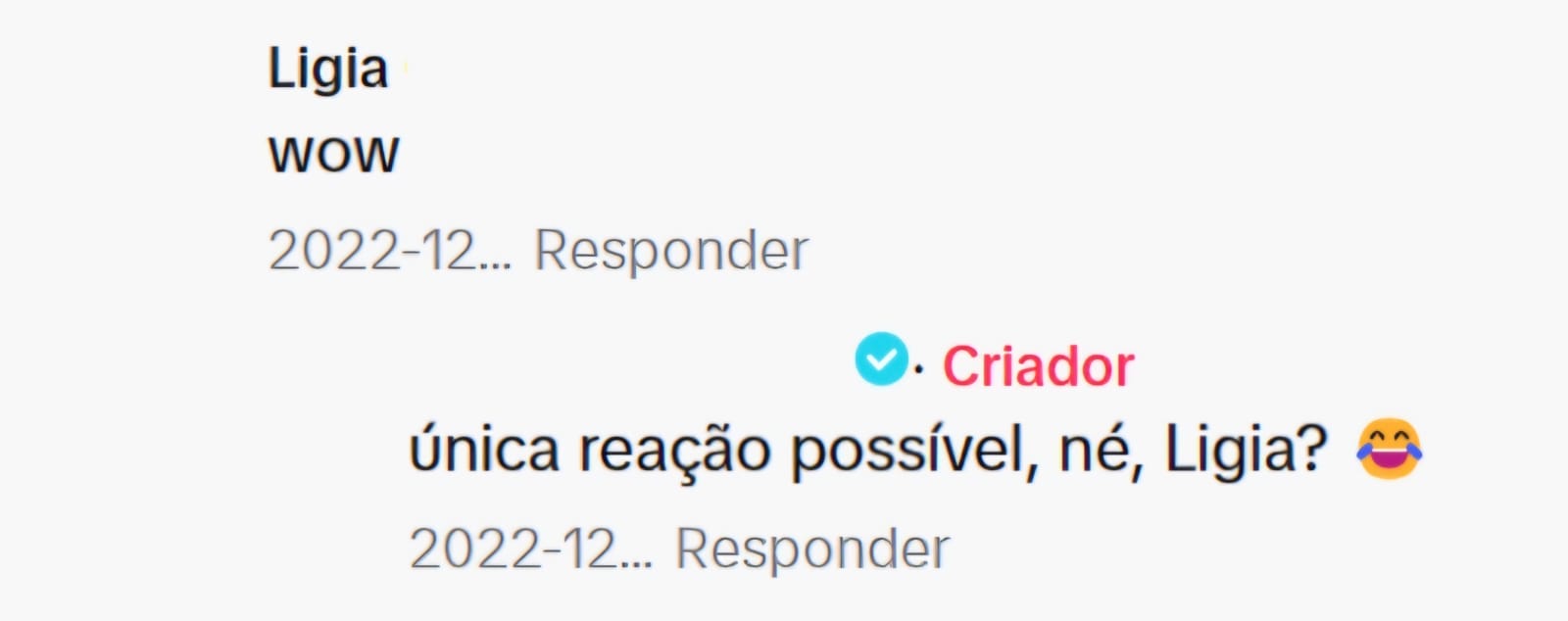 Prints de comentários adicionais